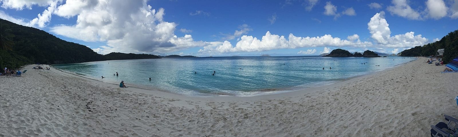 U.S. Virgin Islands — Trunk bay pano.jpg